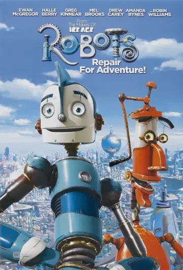Poster to the movie "Robots" #37839