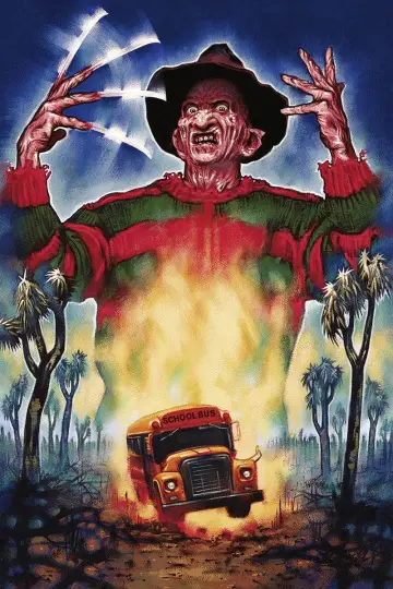 Poster to the movie "A Nightmare on Elm Street Part 2: Freddy
