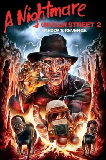 Poster to the movie "A Nightmare on Elm Street Part 2: Freddy