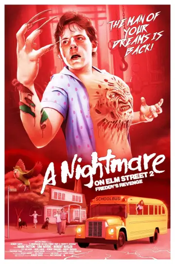Poster to the movie "A Nightmare on Elm Street Part 2: Freddy
