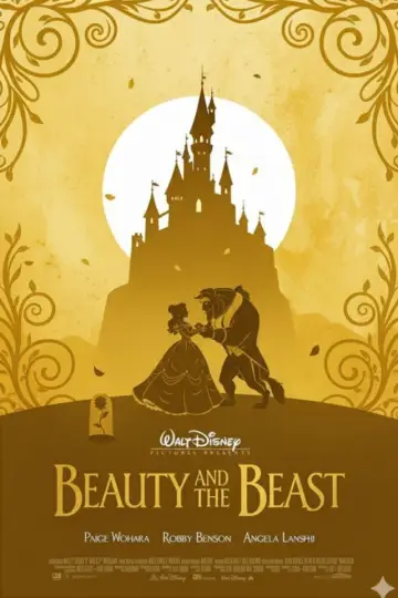 Poster to the movie "Beauty and the Beast" #1825891