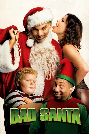 Poster to the movie "Bad Santa" #721677