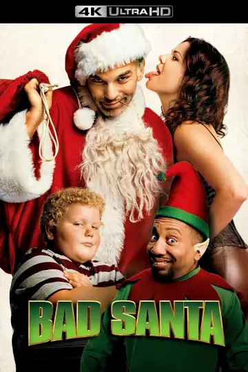 Poster to the movie "Bad Santa" #879851