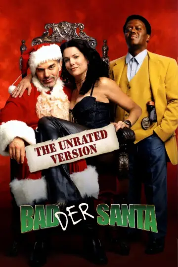 Poster to the movie "Bad Santa" #879852