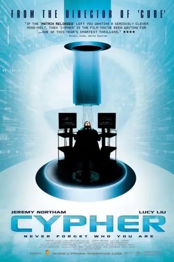 Poster to the movie "Cypher" #358061