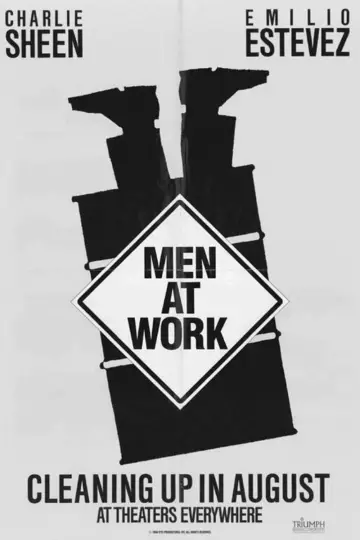 Poster to the movie "Men at Work" #1034720