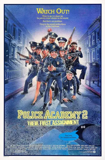 Poster to the movie "Police Academy 2: Their First Assignment" #978149