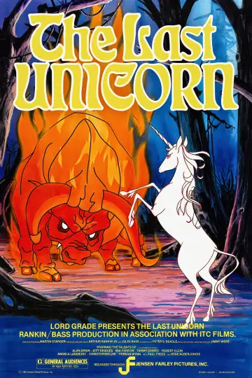 Poster to the movie "The Last Unicorn" #719739