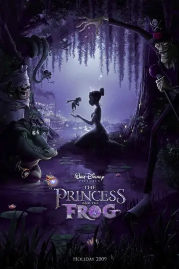 Poster to the movie "The Princess and the Frog" #1215960