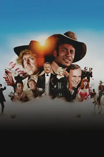 Poster to the movie "Blazing Saddles" #1579607