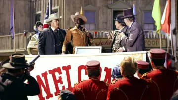 Backdrop to the movie "Blazing Saddles" #1799683