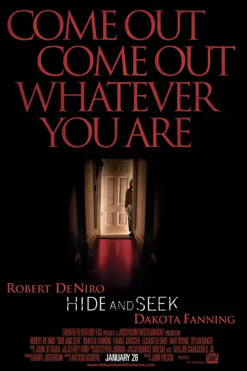 Poster to the movie "Hide and Seek" #731314