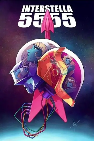 Poster to the movie "Interstella 5555: The 5tory of the 5ecret 5tar 5ystem" #186150