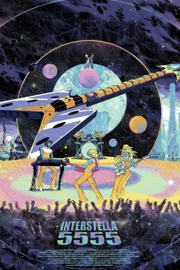 Poster to the movie "Interstella 5555: The 5tory of the 5ecret 5tar 5ystem" #186151