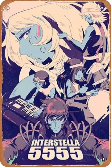 Poster to the movie "Interstella 5555: The 5tory of the 5ecret 5tar 5ystem" #753697
