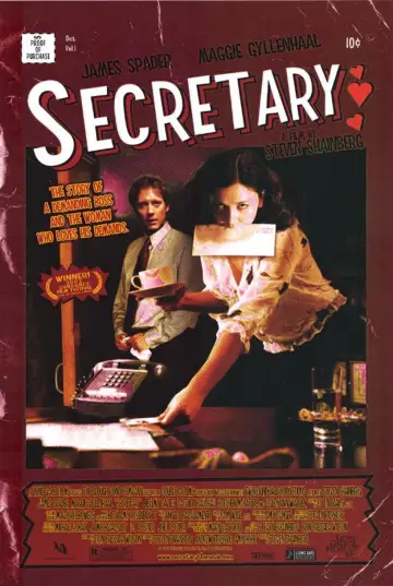 Poster to the movie "Secretary" #1628123