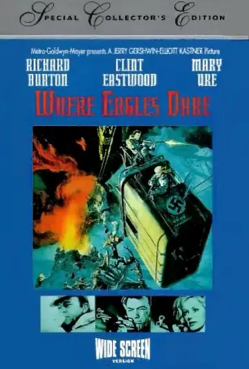 Poster to the movie "Where Eagles Dare" #717322