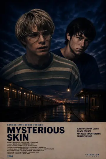 Poster to the movie "Mysterious Skin" #921487
