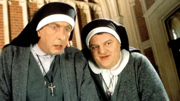 Backdrop to the movie "Nuns on the Run" #1919904