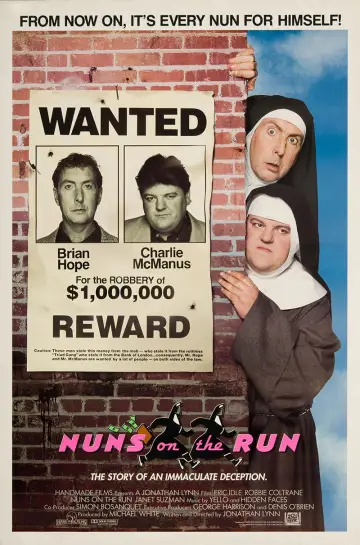 Poster to the movie "Nuns on the Run" #1919914