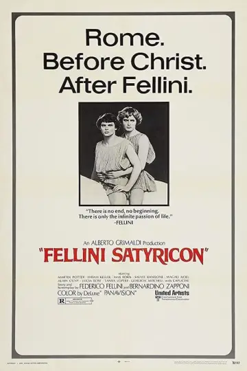 Poster to the movie "Fellini Satyricon" #147984