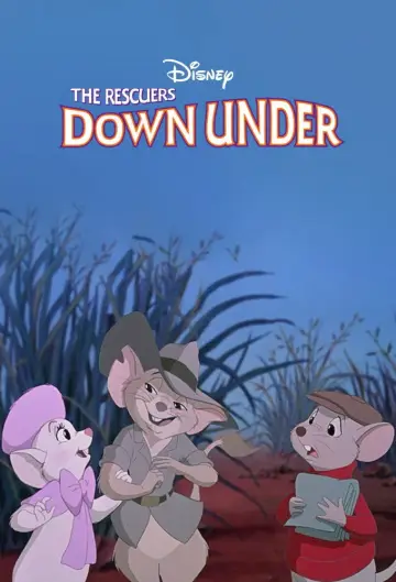 Poster to the movie "The Rescuers Down Under" #1582910
