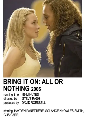 Poster to the movie "Bring It On: All or Nothing" #934063