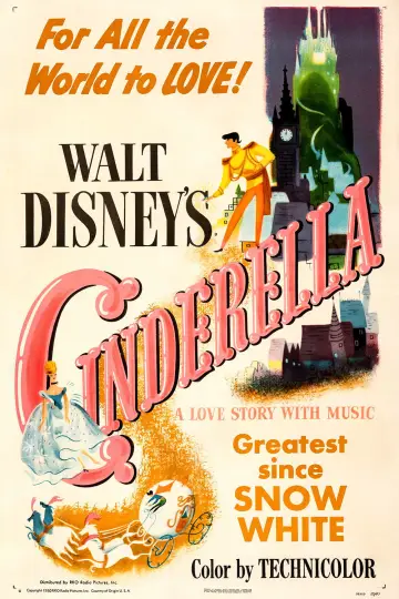 Poster to the movie "Cinderella" #593560
