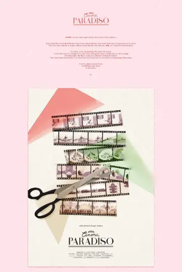 Poster to the movie "Cinema Paradiso" #960490