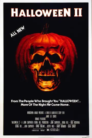 Poster to the movie "Halloween II" #410389