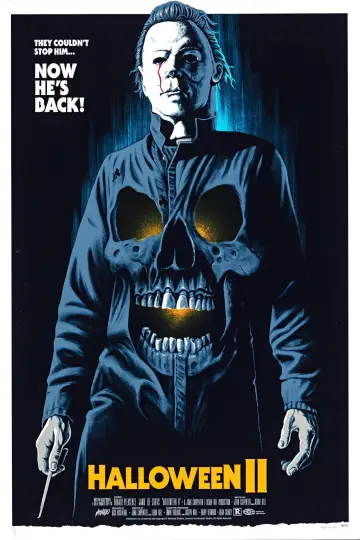 Poster to the movie "Halloween II" #860937