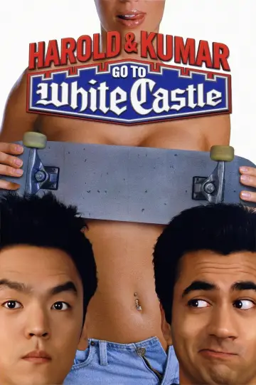 Poster to the movie "Harold & Kumar Go to White Castle" #881238