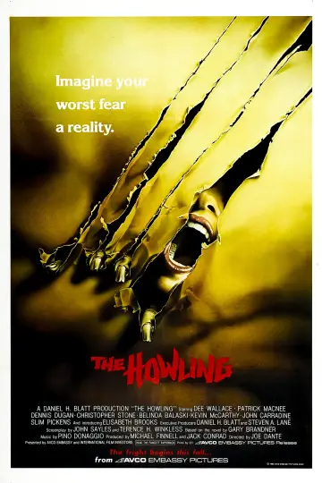 Poster to the movie "The Howling" #125994