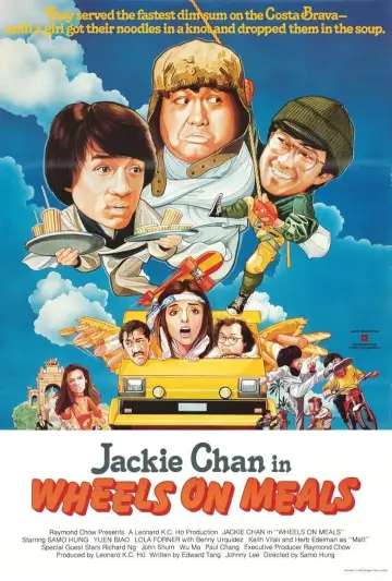 Poster to the movie "Wheels on Meals" #724732