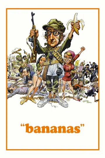 Poster to the movie "Bananas" #996191