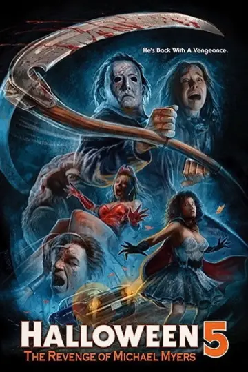 Poster to the movie "Halloween 5: The Revenge of Michael Myers" #1645366
