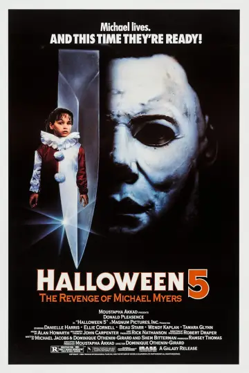 Poster to the movie "Halloween 5: The Revenge of Michael Myers" #1799897