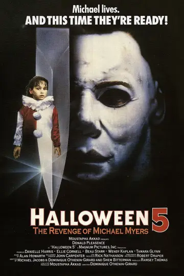 Poster to the movie "Halloween 5: The Revenge of Michael Myers" #857354