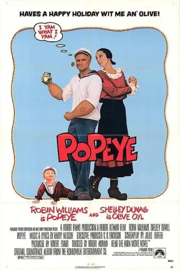 Poster to the movie "Popeye" #120850