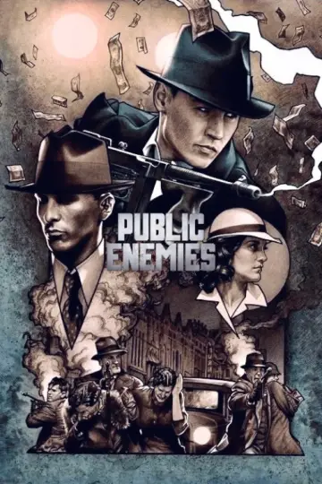 Poster to the movie "Public Enemies" #707621