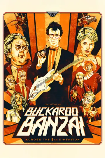 Poster to the movie "The Adventures of Buckaroo Banzai Across the 8th Dimension" #882699