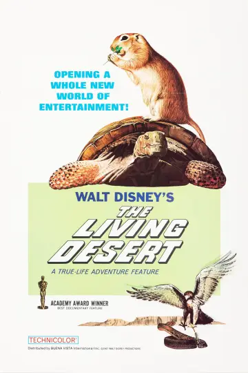 Poster to the movie "The Living Desert" #1620610