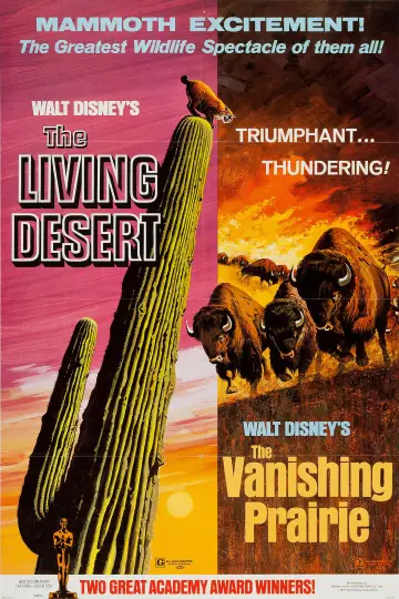 Poster to the movie "The Living Desert" #1620611