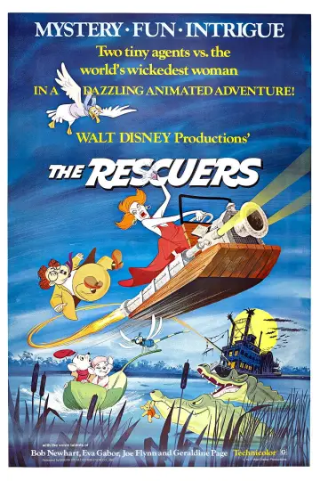 Poster to the movie "The Rescuers" #686872