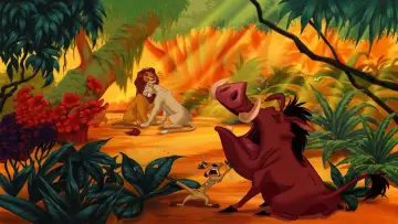 Backdrop to the movie "The Lion King 1½" #277585