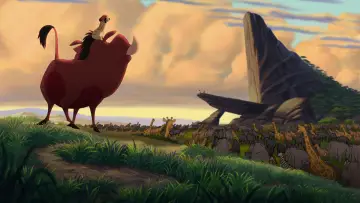 Backdrop to the movie "The Lion King 1½" #643839
