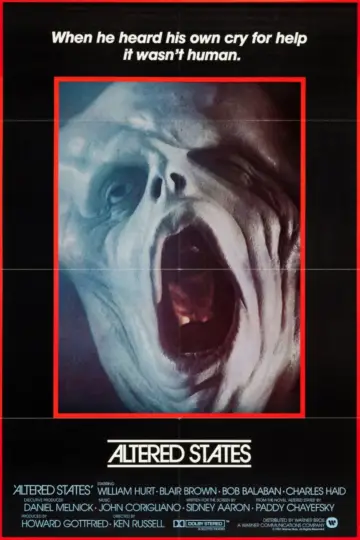 Poster to the movie "Altered States" #996278