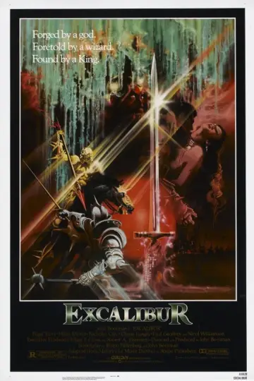 Poster to the movie "Excalibur" #786125
