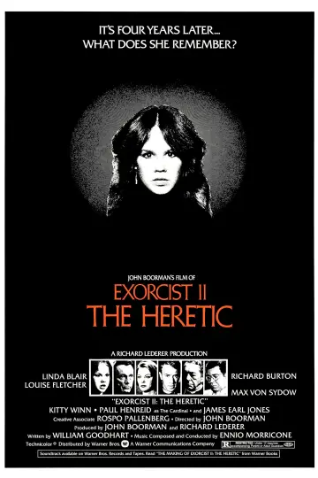 Poster to the movie "Exorcist II: The Heretic" #1007849