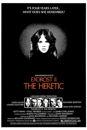 Poster to the movie "Exorcist II: The Heretic" #1007855